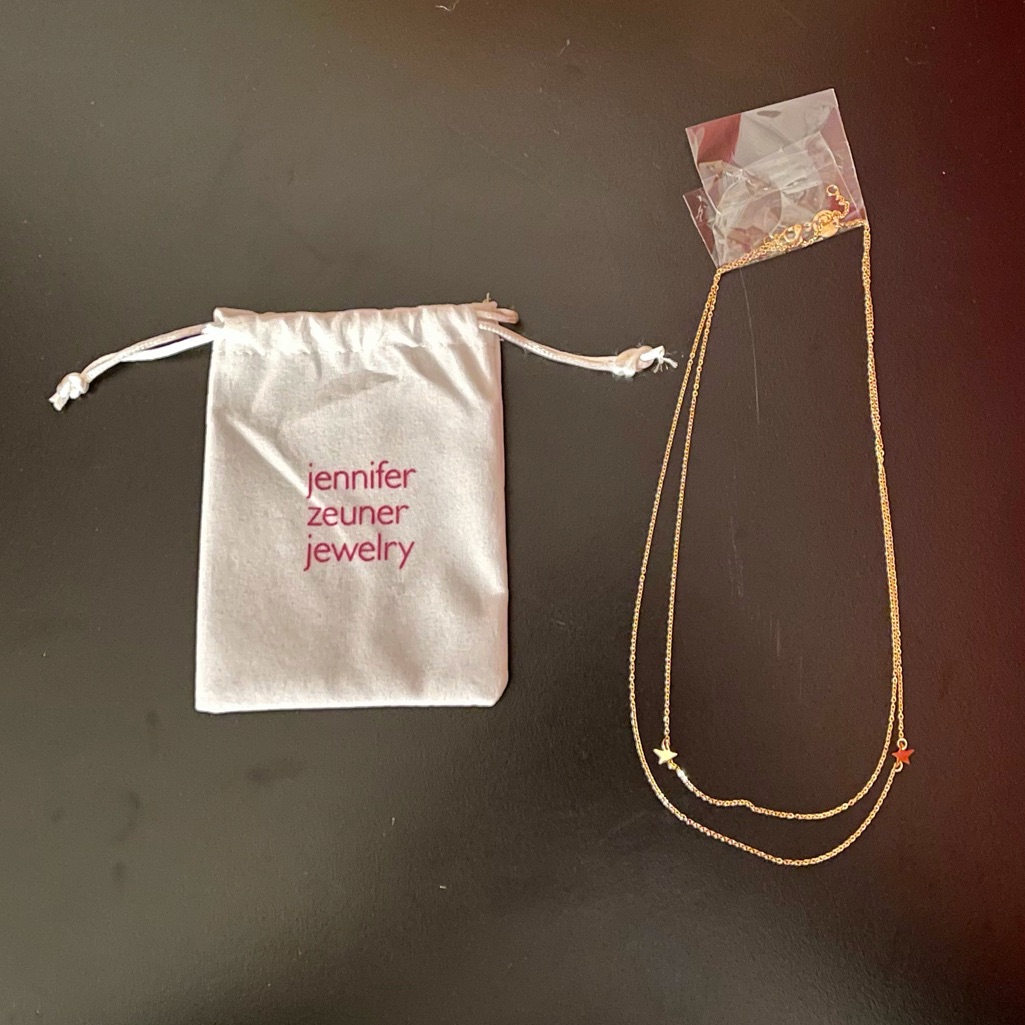 Jennifer Zeuner Star Double Necklace 30$